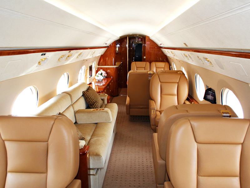 foto dell'aeromobile Gulfstream G550